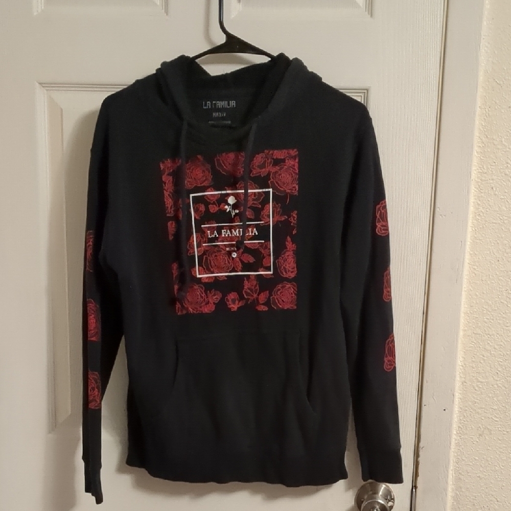 Black and Red Men's Hoodie